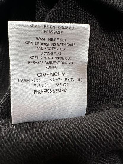 Givenchy Black & Silver Logo Hoodie