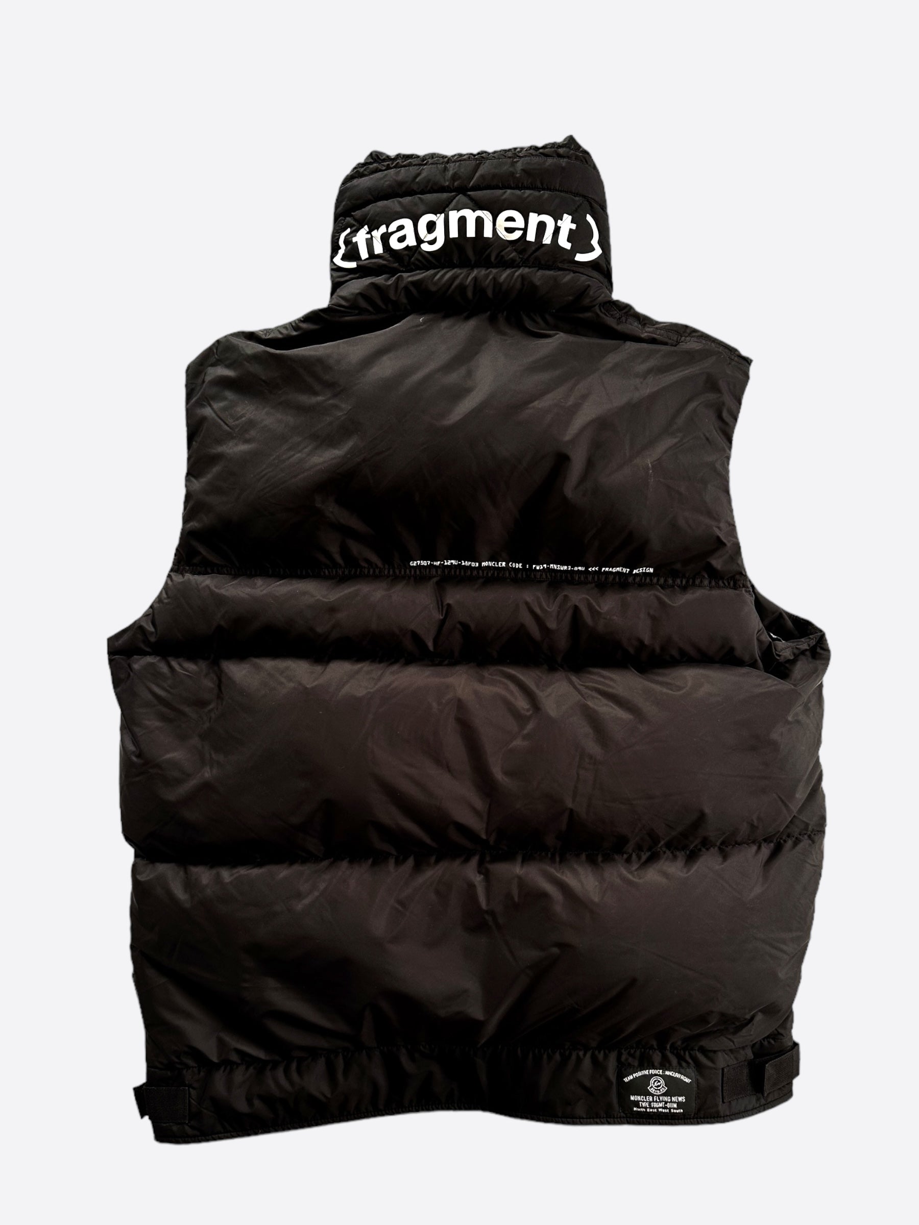 Moncler Fragment Black Vulcan Vest – Savonches