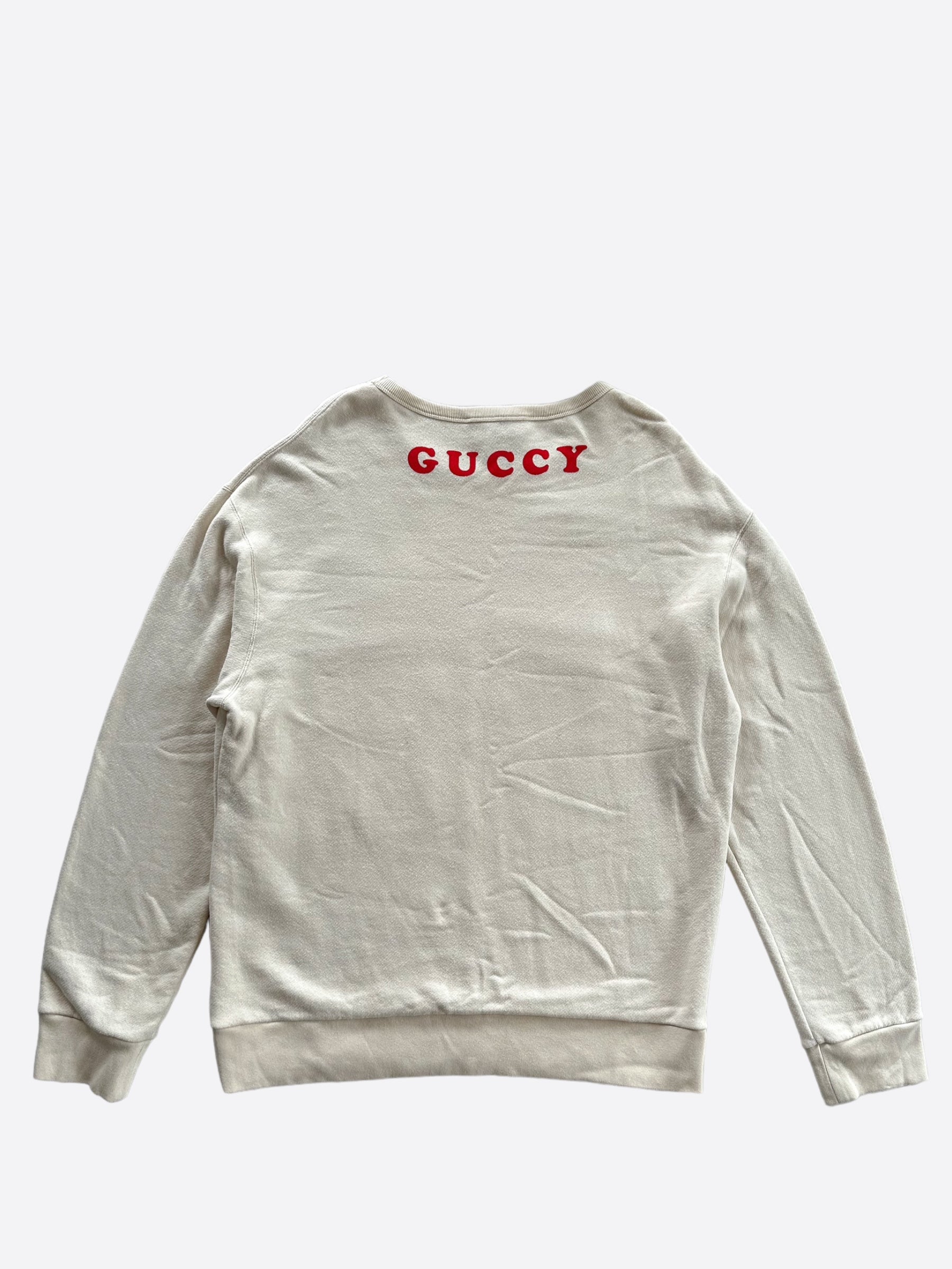 Gucci Chikae Ide Cream Anime Graphic Sweater Savonches