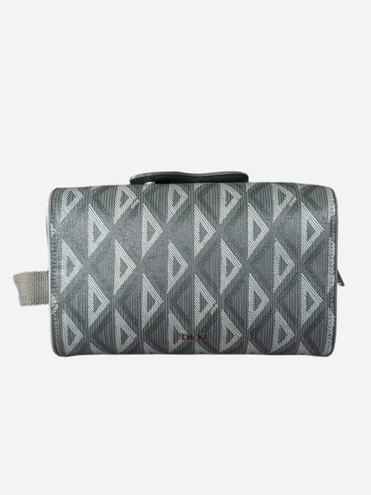 Dior Grey CD Diamond Lingot Toiletry Pouch