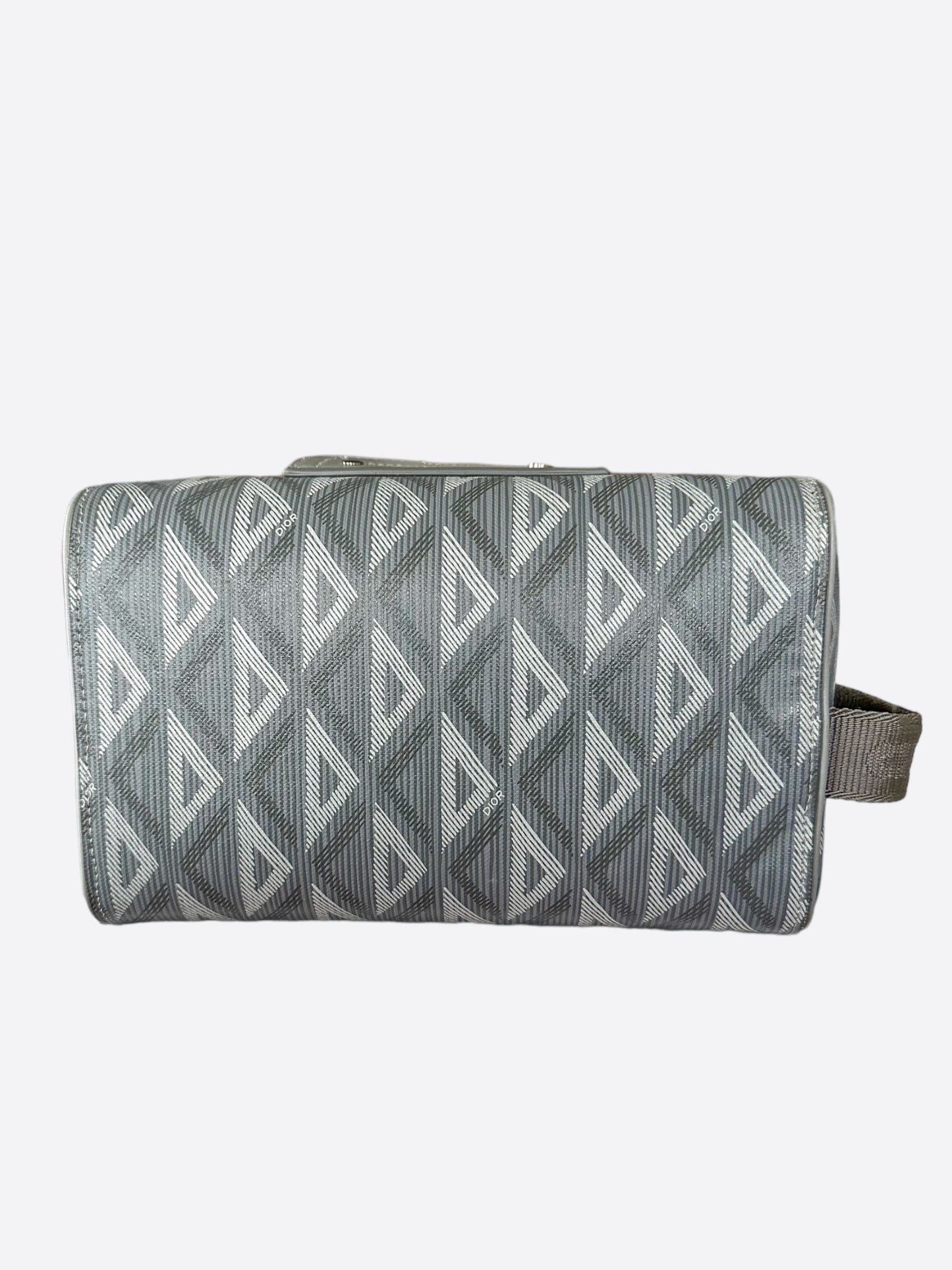 Dior Grey CD Diamond Lingot Toiletry Pouch