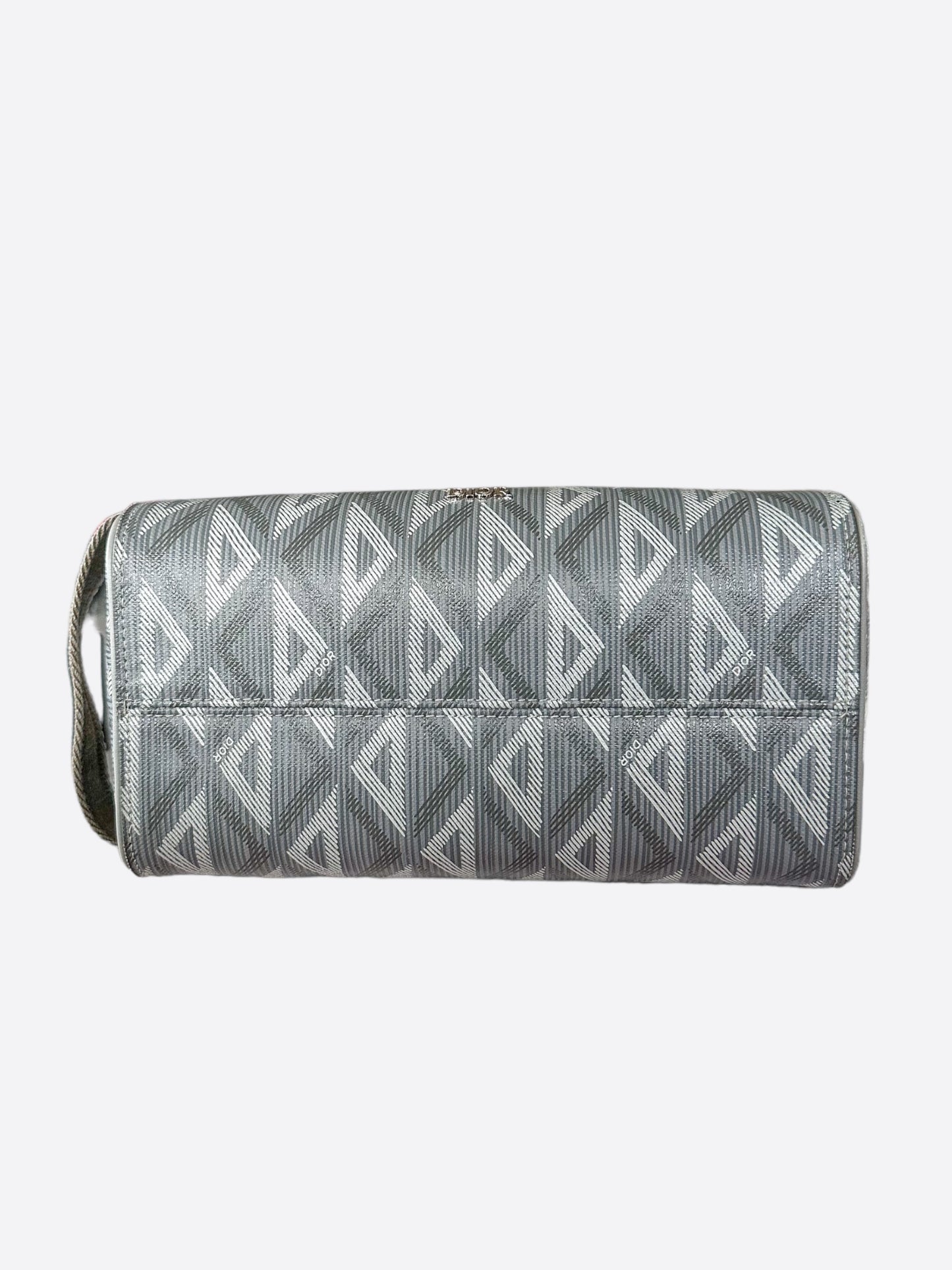 Dior Grey CD Diamond Lingot Toiletry Pouch