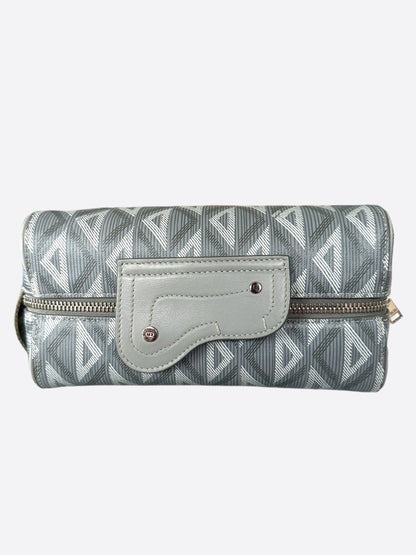 Dior Grey CD Diamond Lingot Toiletry Pouch