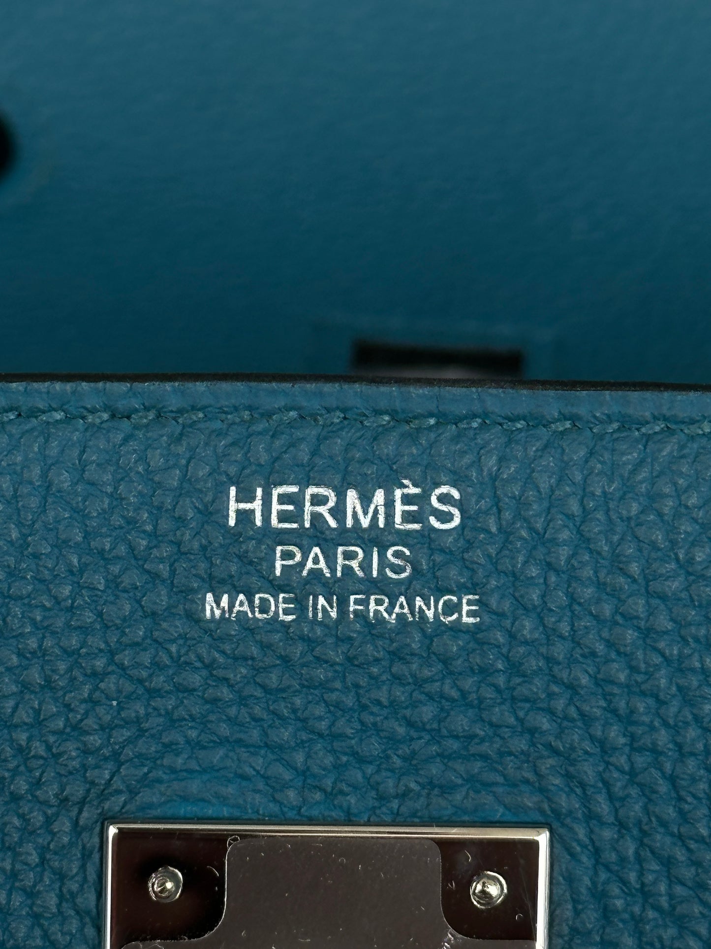 Hermes Bleu Colvert Togo Birkin 30