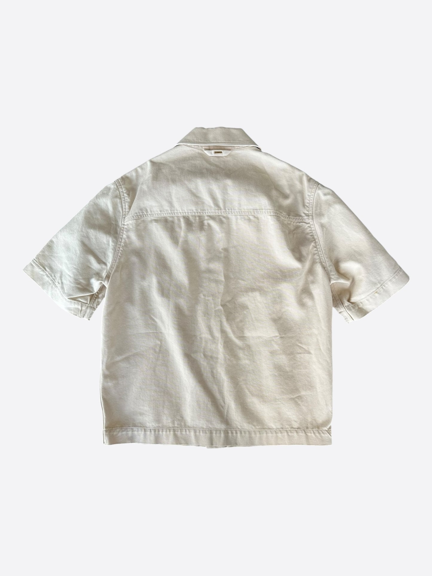 Louis Vuitton Beige Monogram Workwear Shirt