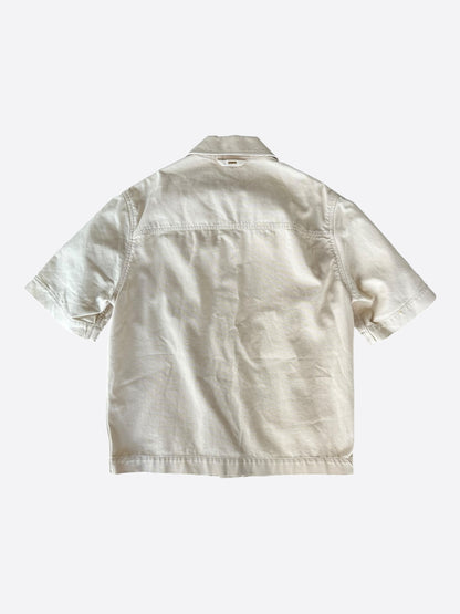 Louis Vuitton Beige Monogram Workwear Shirt