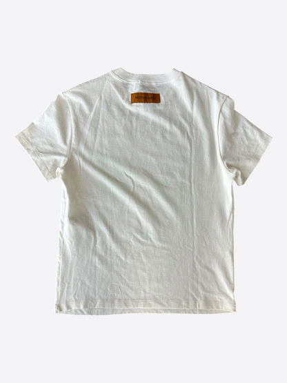 Louis Vuitton White & Green LV Spread T-Shirt