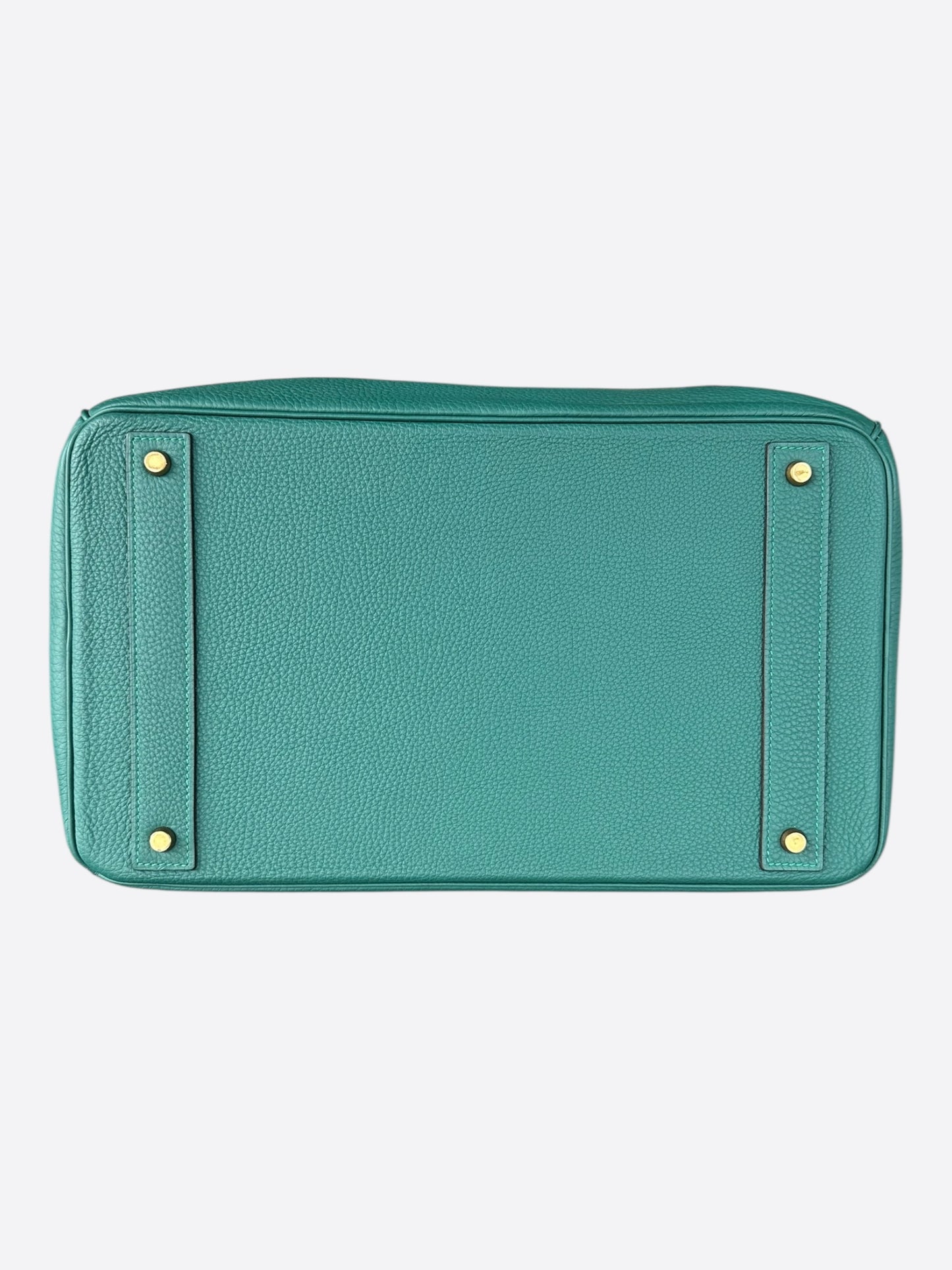 Hermes Malachite Green Togo HAC Birkin 40