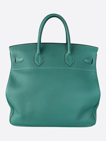 Hermes Malachite Green Togo HAC Birkin 40