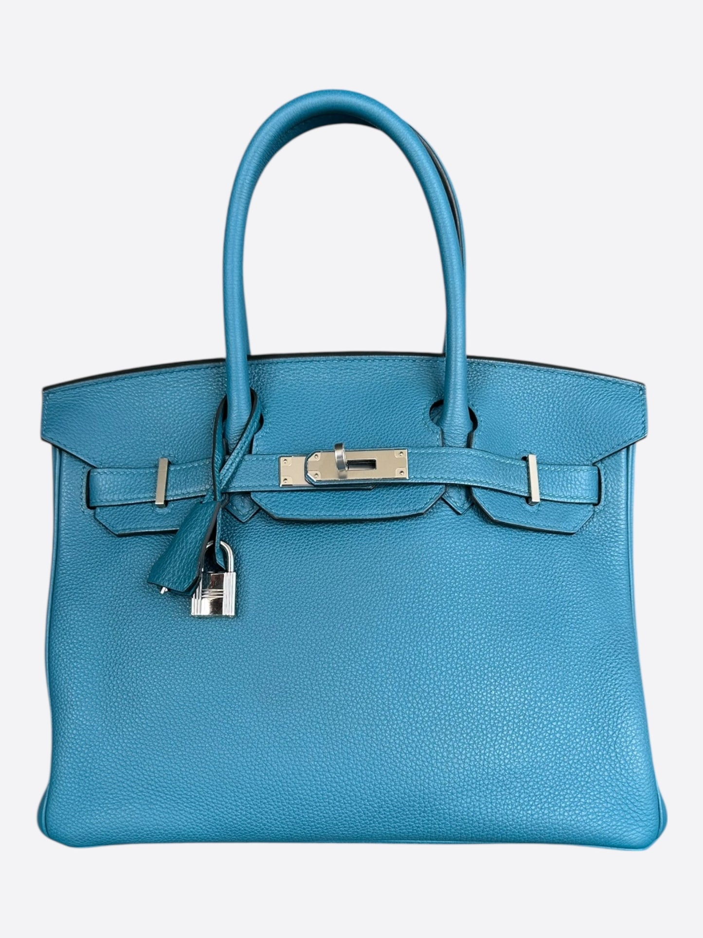 Hermes Bleu Colvert Togo Birkin 30
