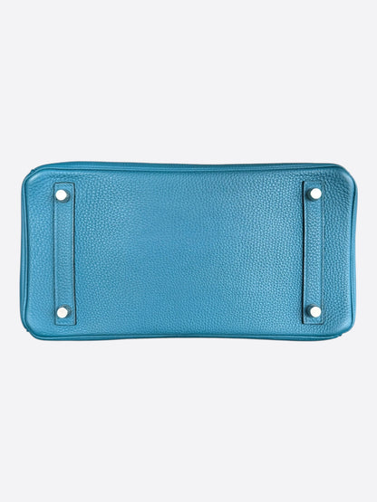 Hermes Bleu Colvert Togo Birkin 30