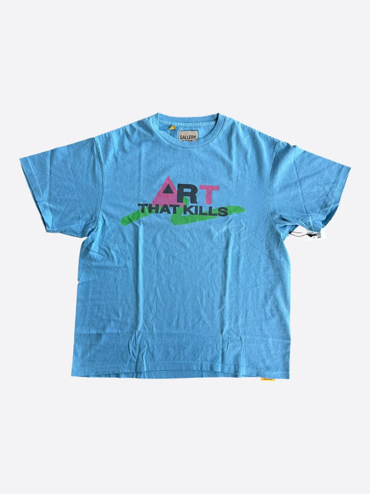 Gallery Dept Blue & Multicolor Art That Kills T-Shirt