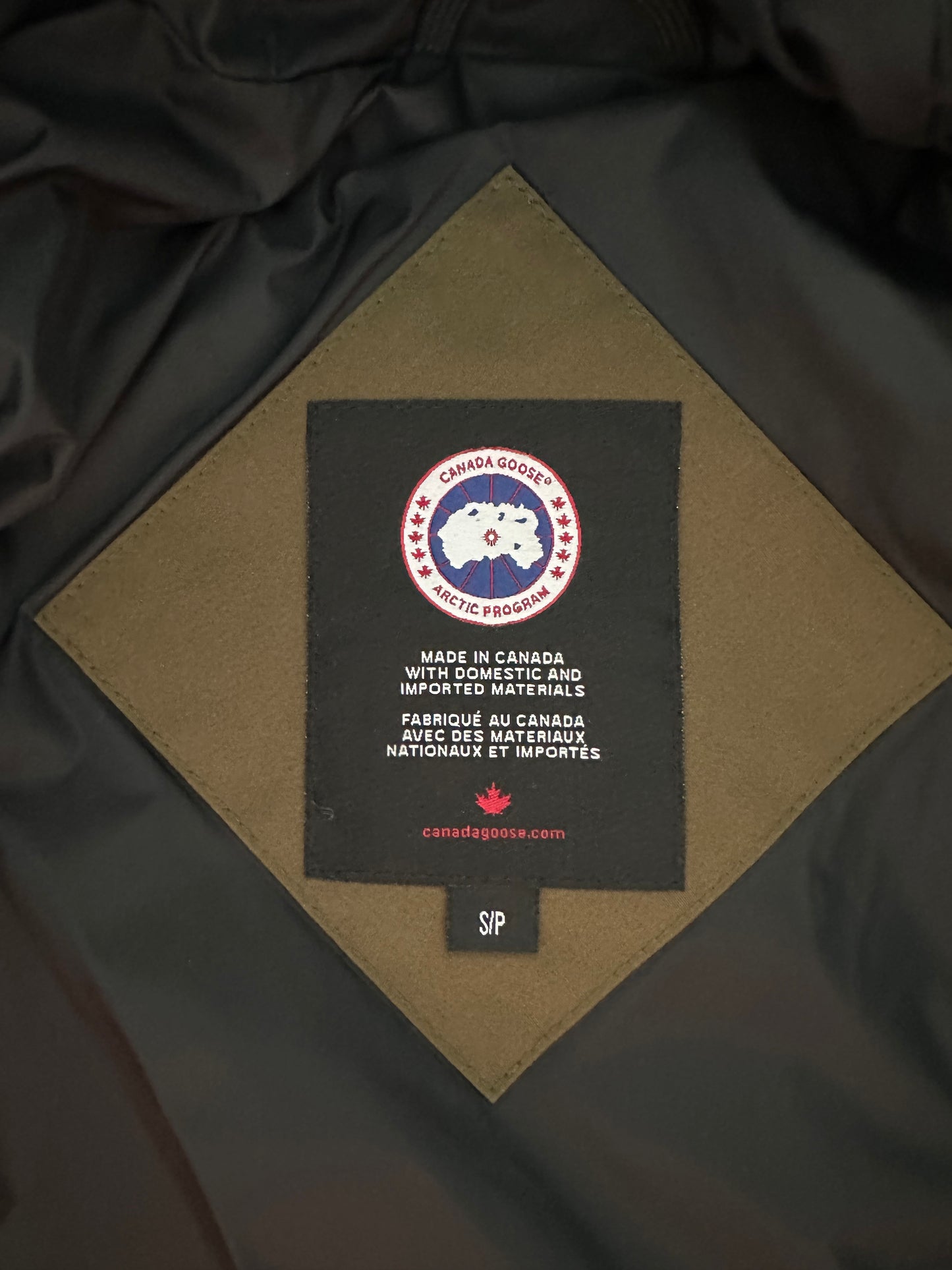 Canada Goose Military Green Carson Men's Jacket