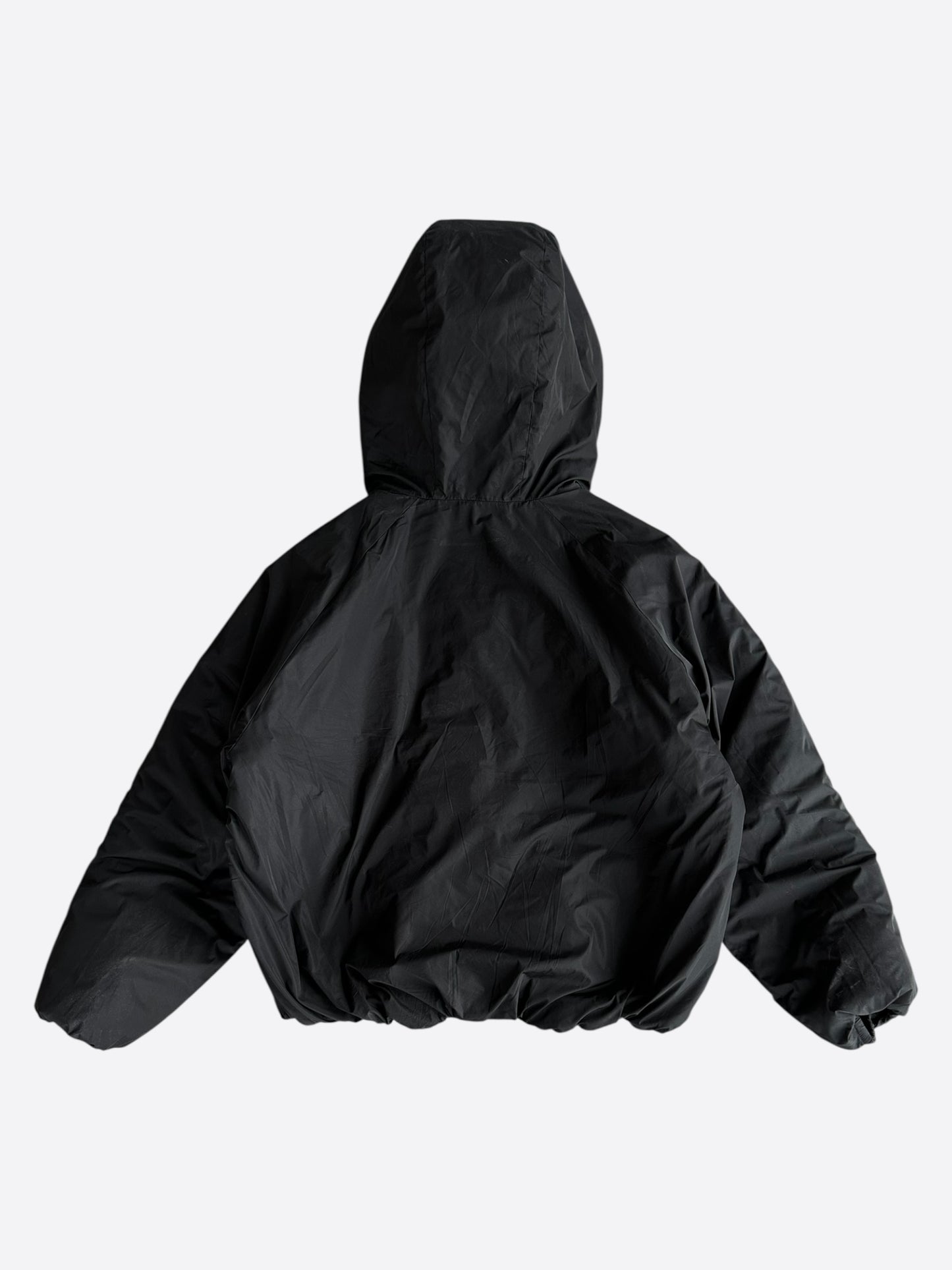 Louis Vuitton Black Flower Monogram Reversible Puffer Jacket