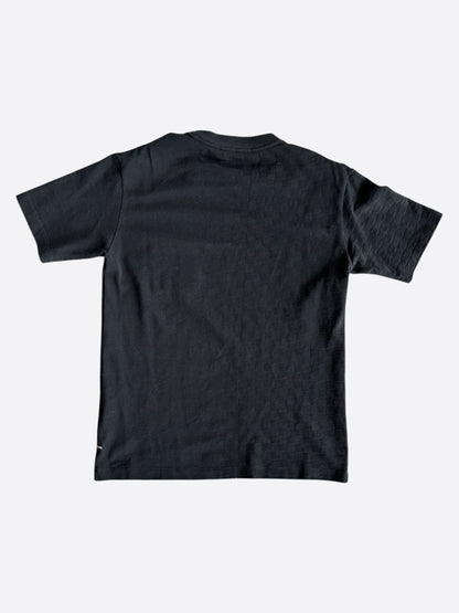 Louis Vuitton Black Half Damier Pocket T-Shirt