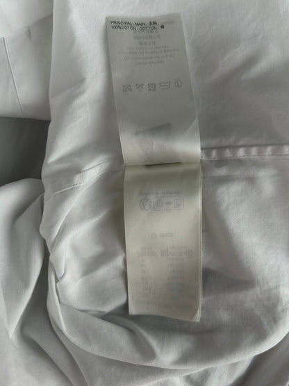 Louis Vuitton White All Over LV Logo Button Up Shirt