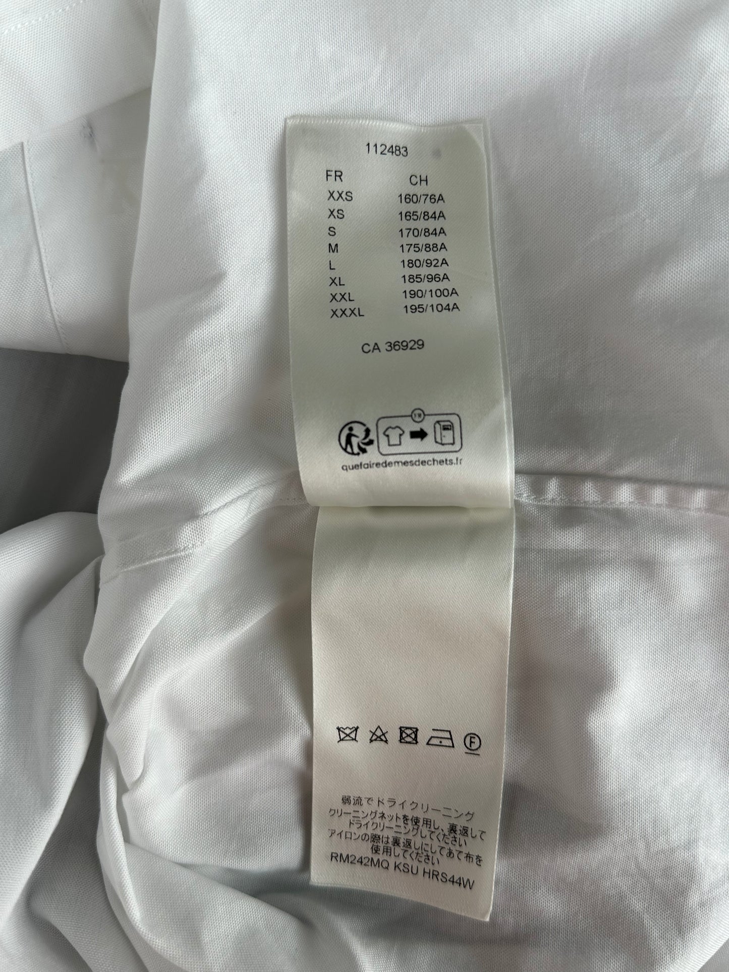 Louis Vuitton White All Over LV Logo Button Up Shirt