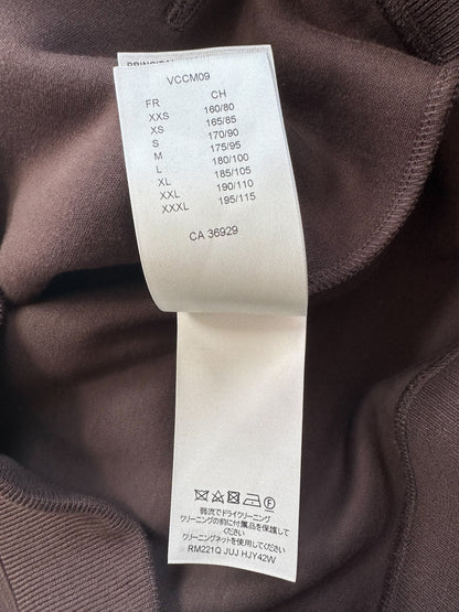 Louis Vuitton Brown Pin Zip Up Hoodie