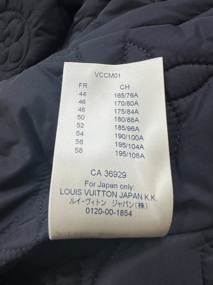 Louis Vuitton Navy Monogram Padded Jacket