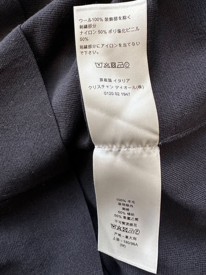 Dior Black Patch Wool Sweater