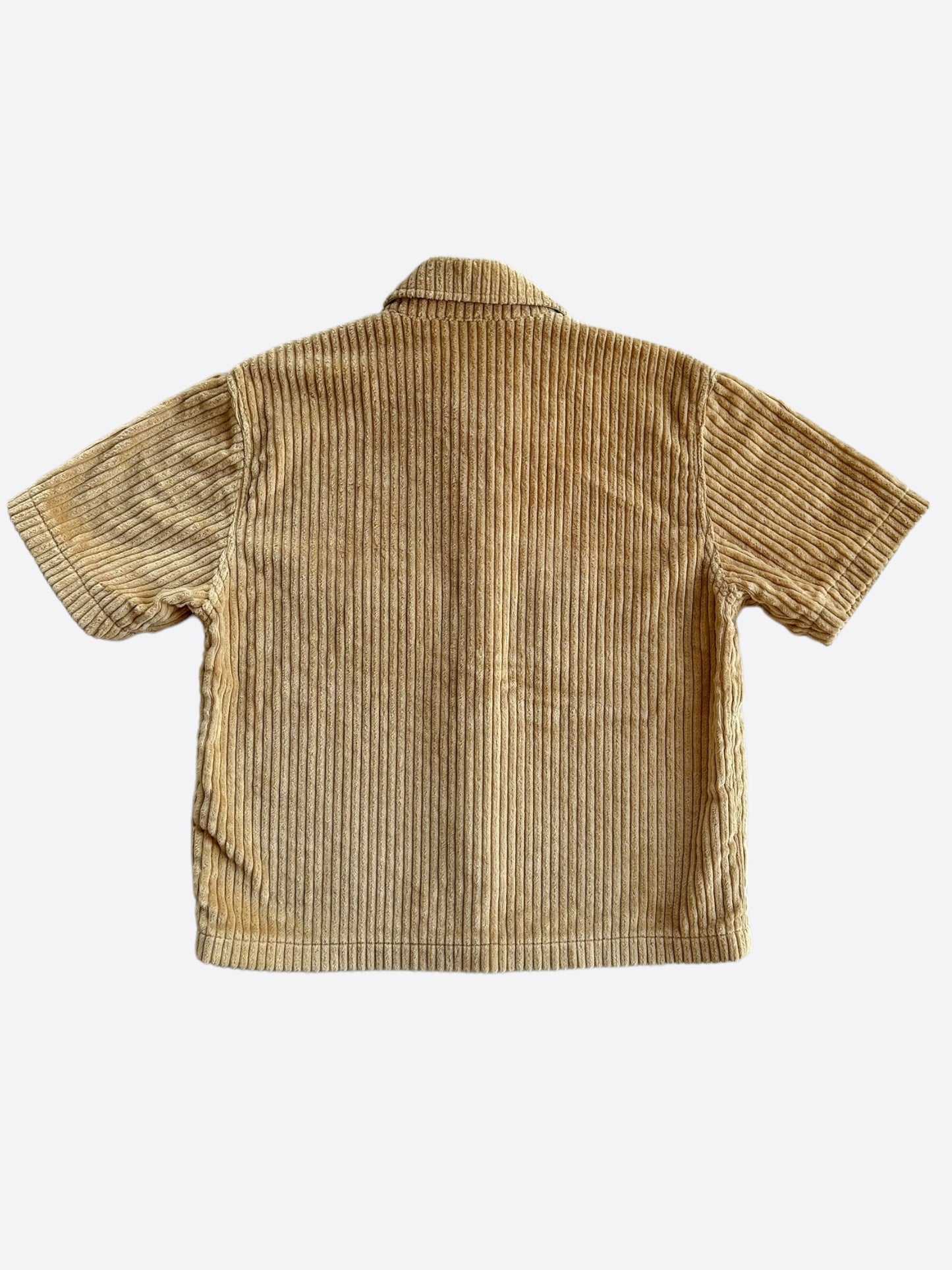 Chrome Hearts Matty Boy Tan Chomper Corduroy Shirt