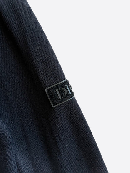 Dior Black Patch Wool Sweater
