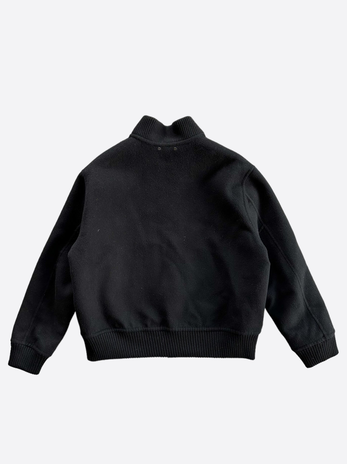 Louis Vuitton Black & Grey Damier Reversible Bomber Jacket