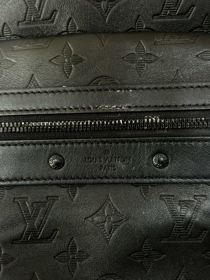 Louis Vuitton Black Shadow Monogram Sprinter Backpack