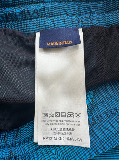 Louis Vuitton Blue 2054 Monogram Swim Shorts