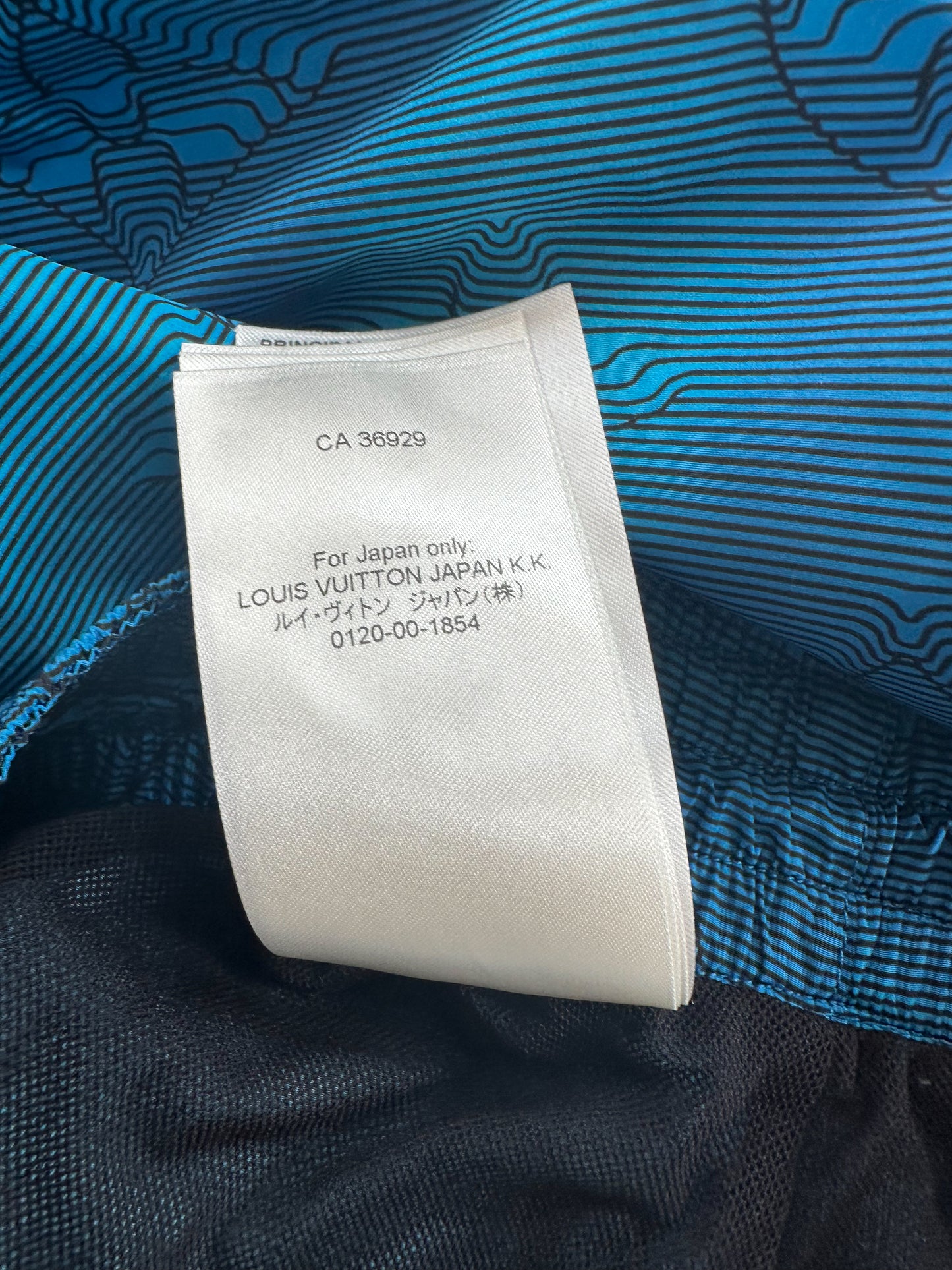 Louis Vuitton Blue 2054 Monogram Swim Shorts