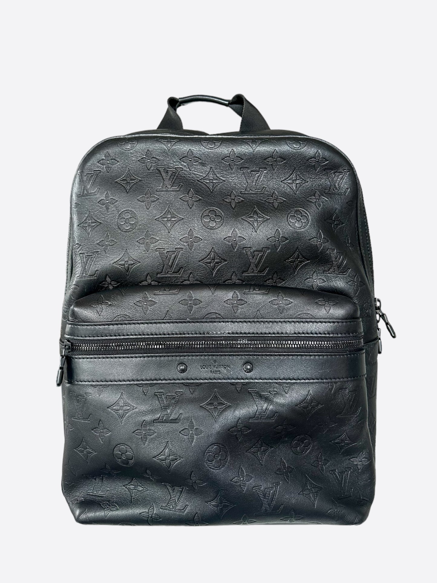 Louis Vuitton Black Shadow Monogram Sprinter Backpack