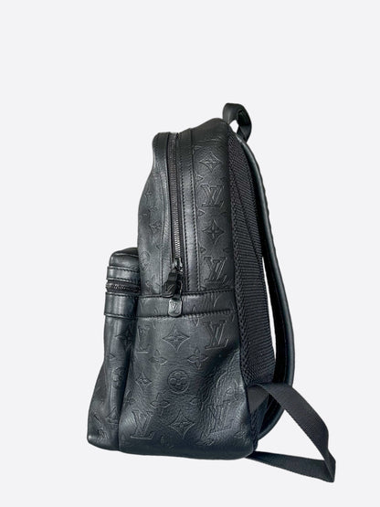 Louis Vuitton Black Shadow Monogram Sprinter Backpack