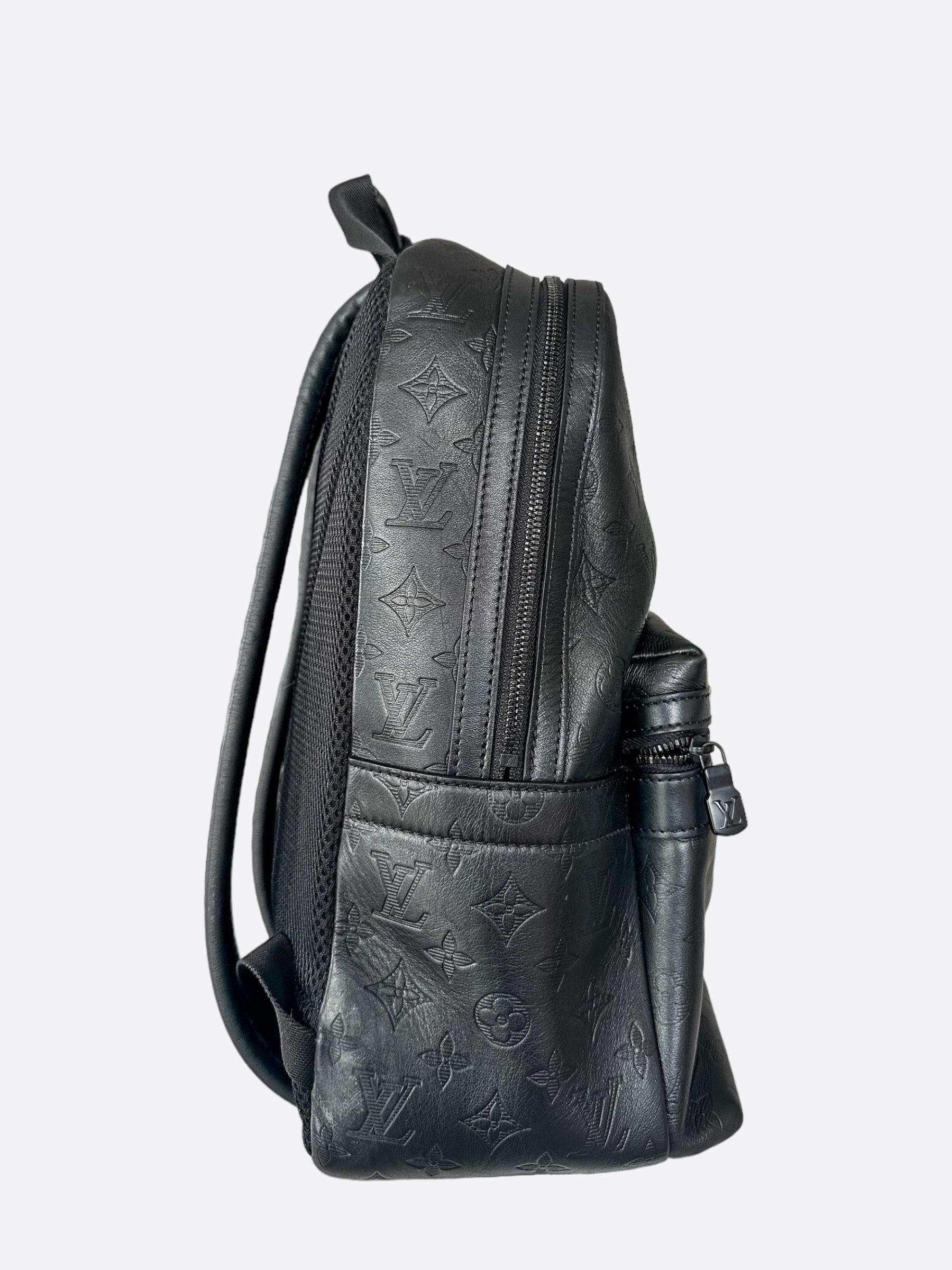 Louis Vuitton Black Shadow Monogram Sprinter Backpack – Savonches