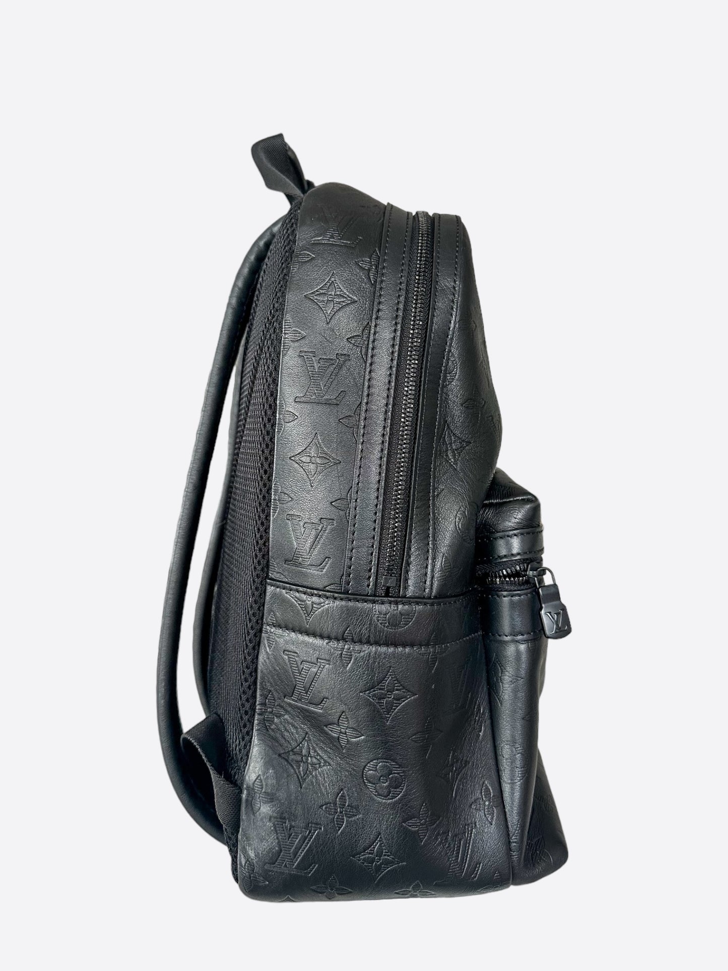 Louis Vuitton Black Shadow Monogram Sprinter Backpack