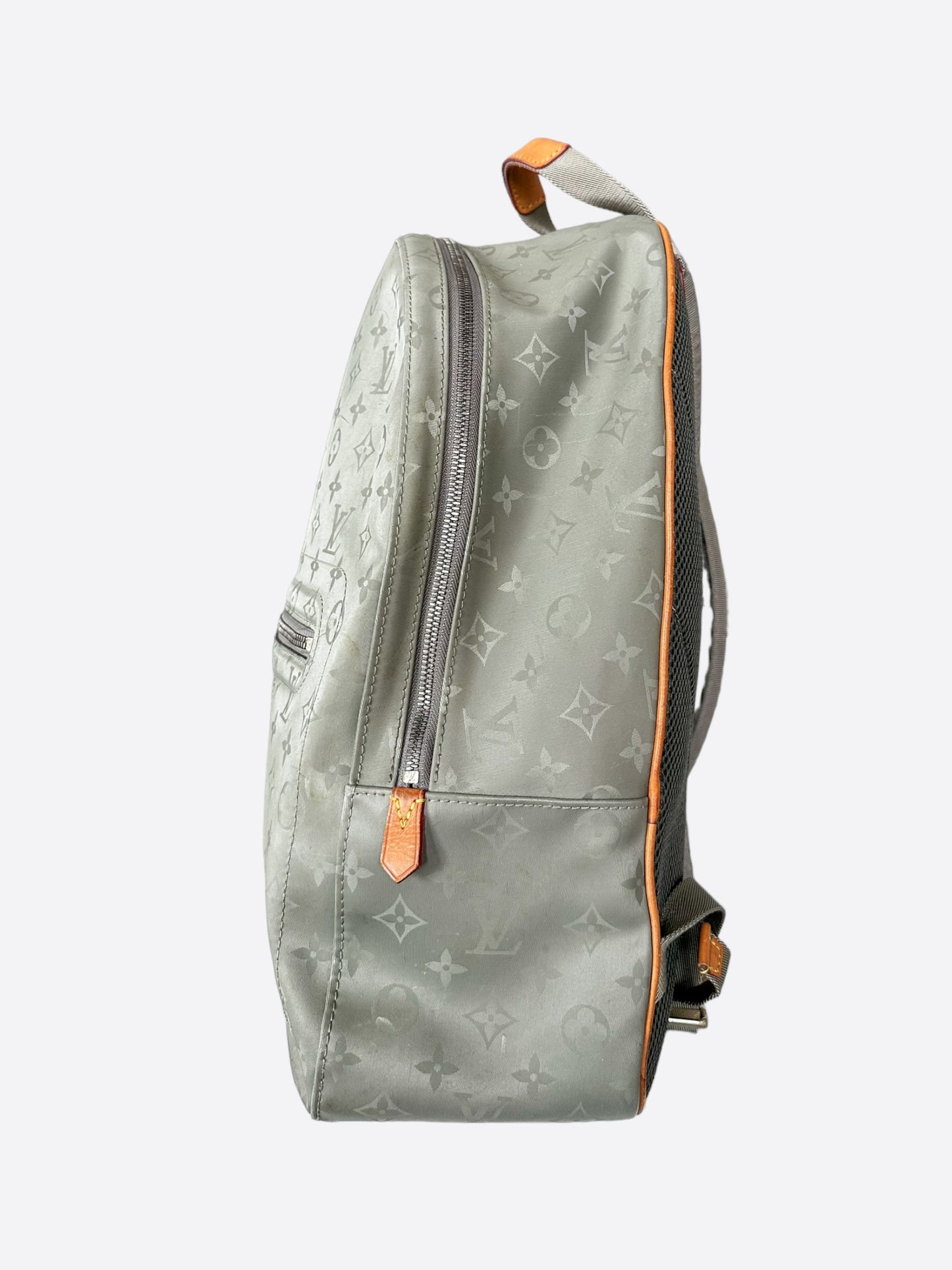 Louis Vuitton Silver Titanium Monogram Backpack