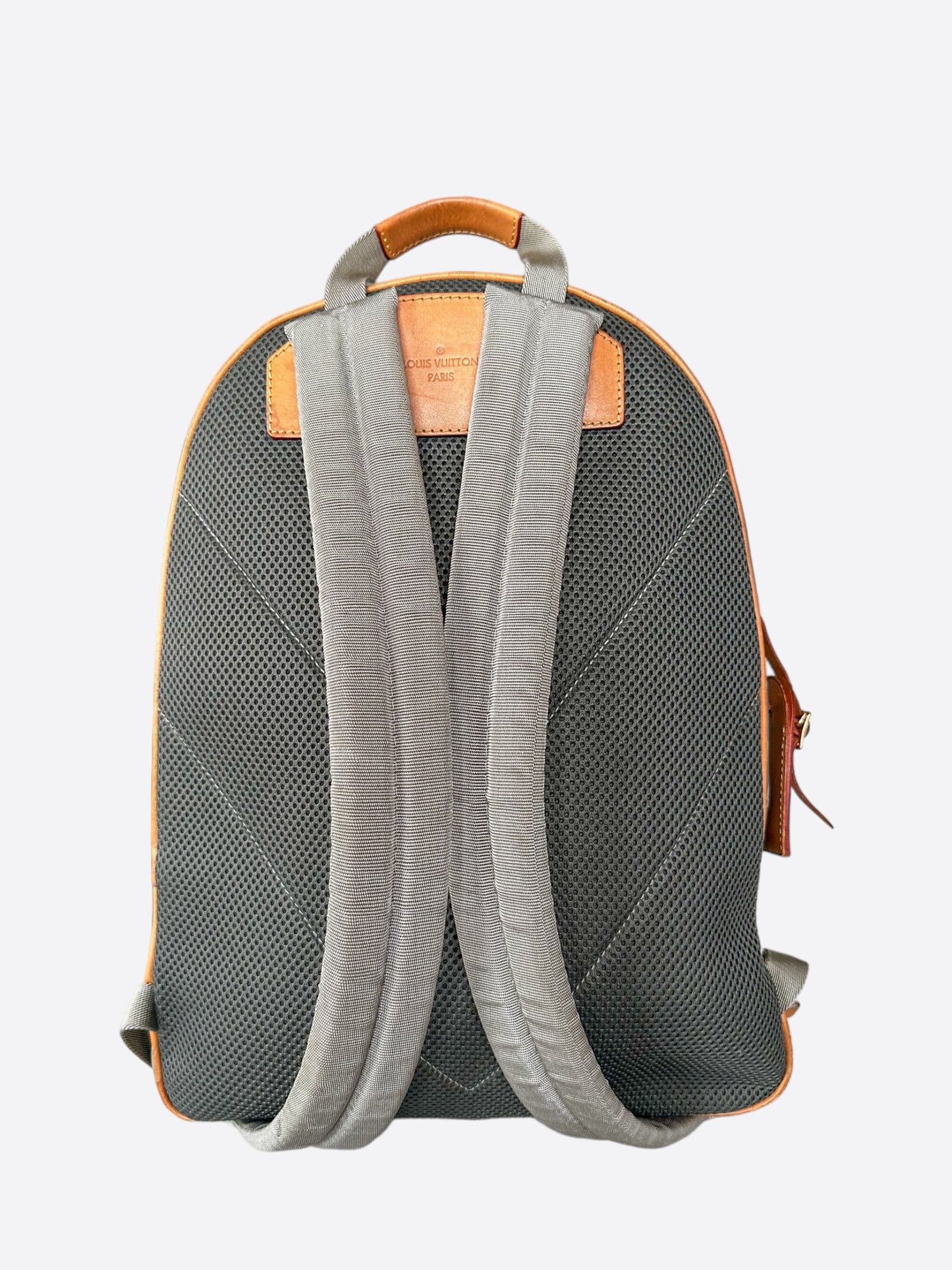 Louis Vuitton Silver Titanium Monogram Backpack