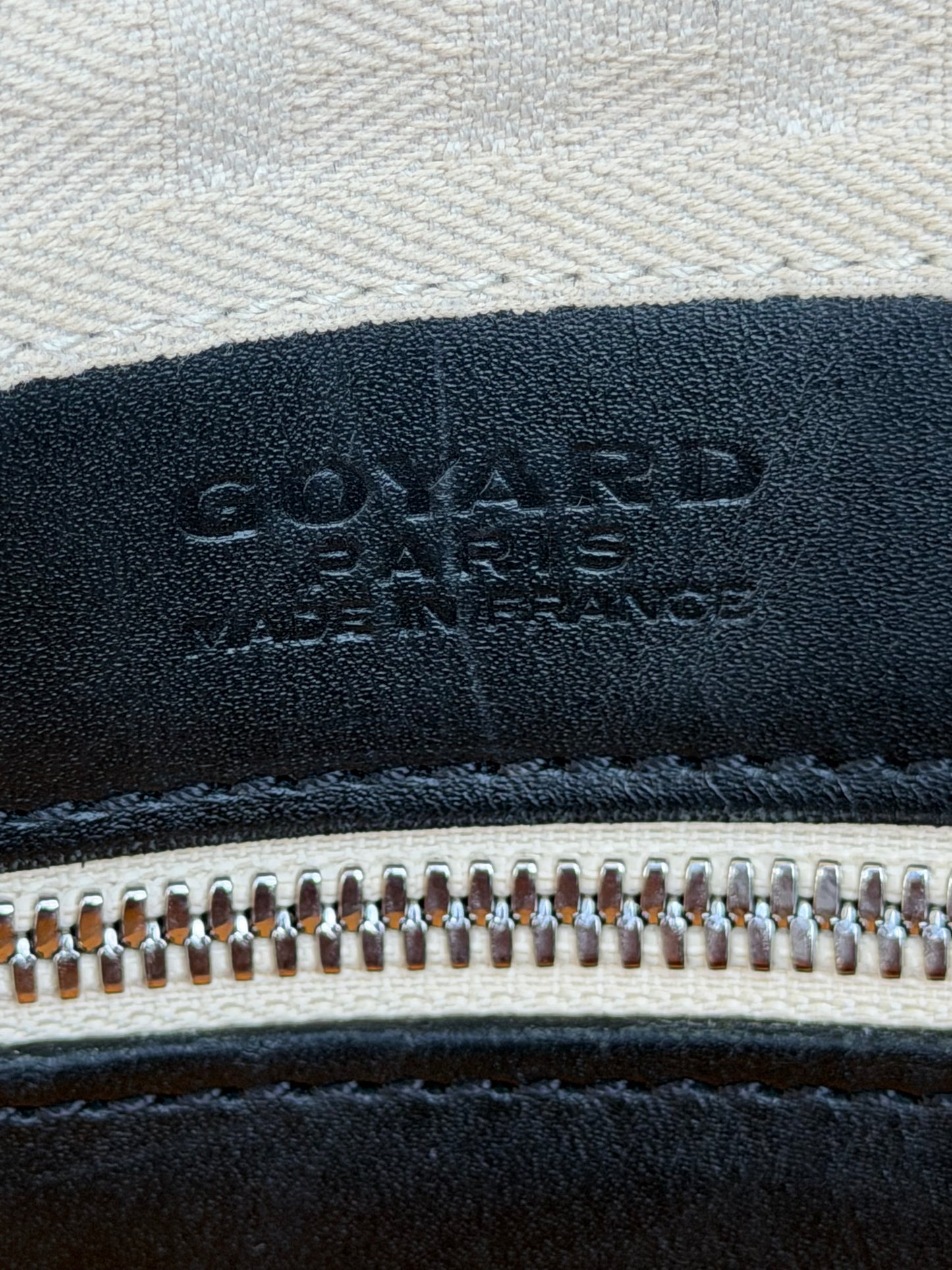 Goyard Black Bowling 55 Duffel Bag