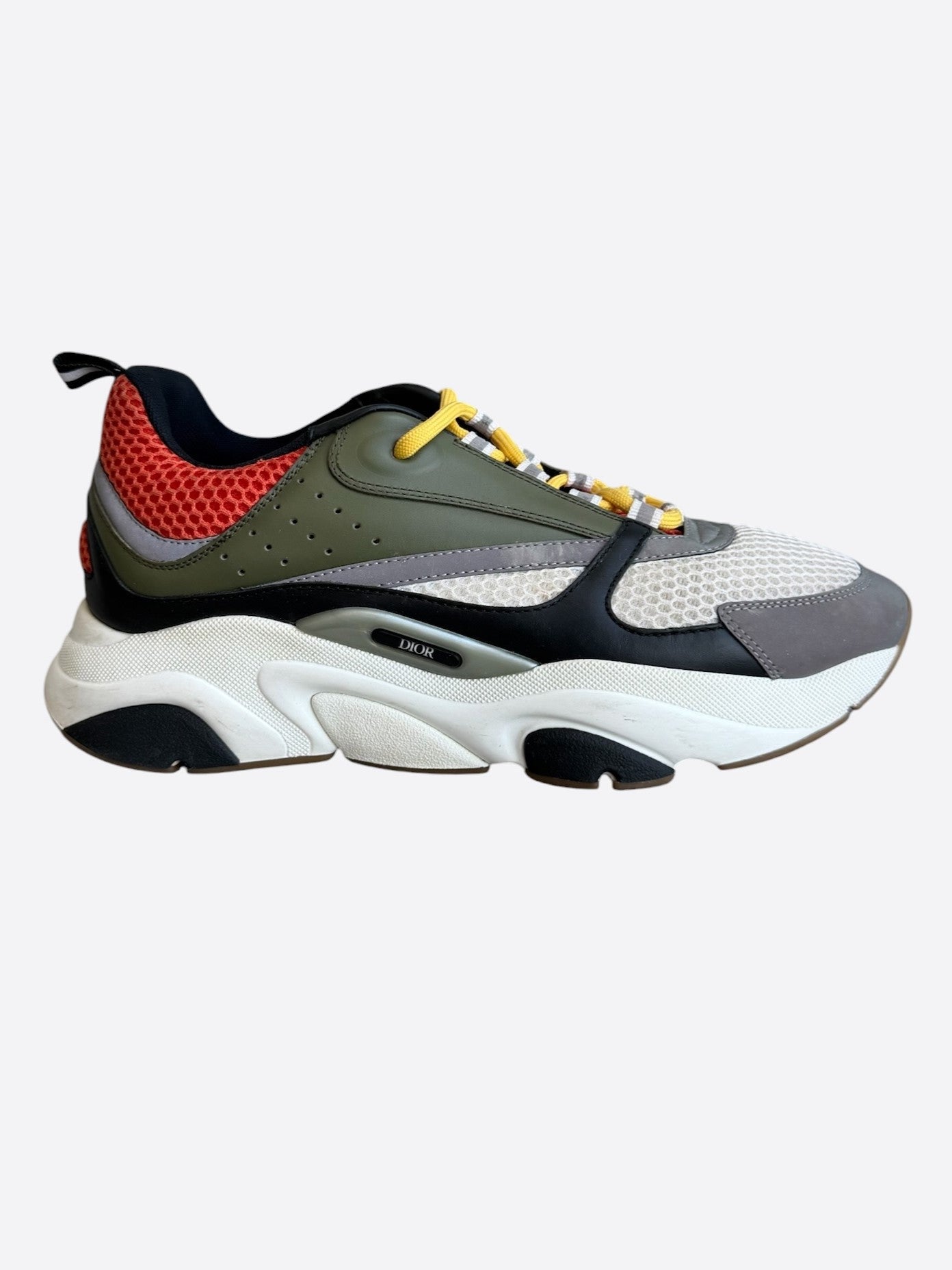 Dior Olive & Orange B22 Sneakers