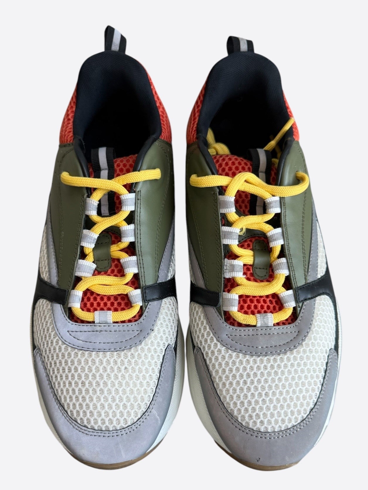 Dior Olive & Orange B22 Sneakers