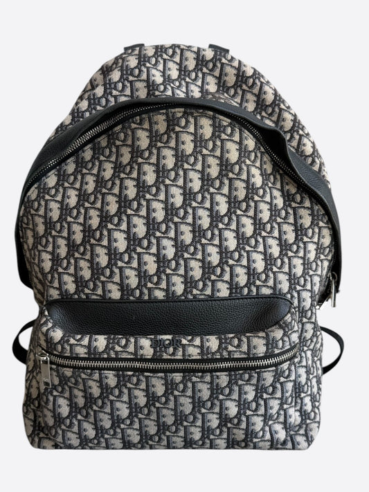 Dior Beige Oblique Rider Backpack