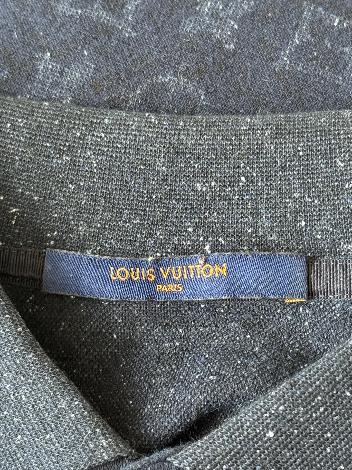 Louis Vuitton Navy Monogram Polo T-Shirt