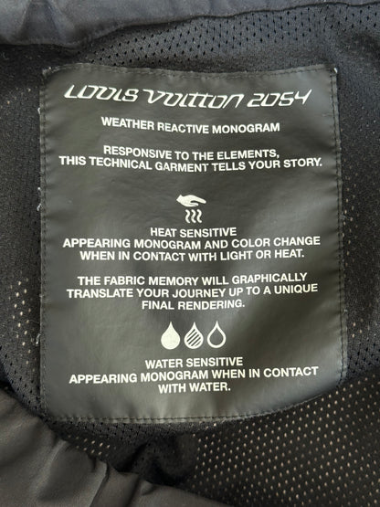 Louis Vuitton Black & Grey 2054 Monogram Heat Reflective Track Pants