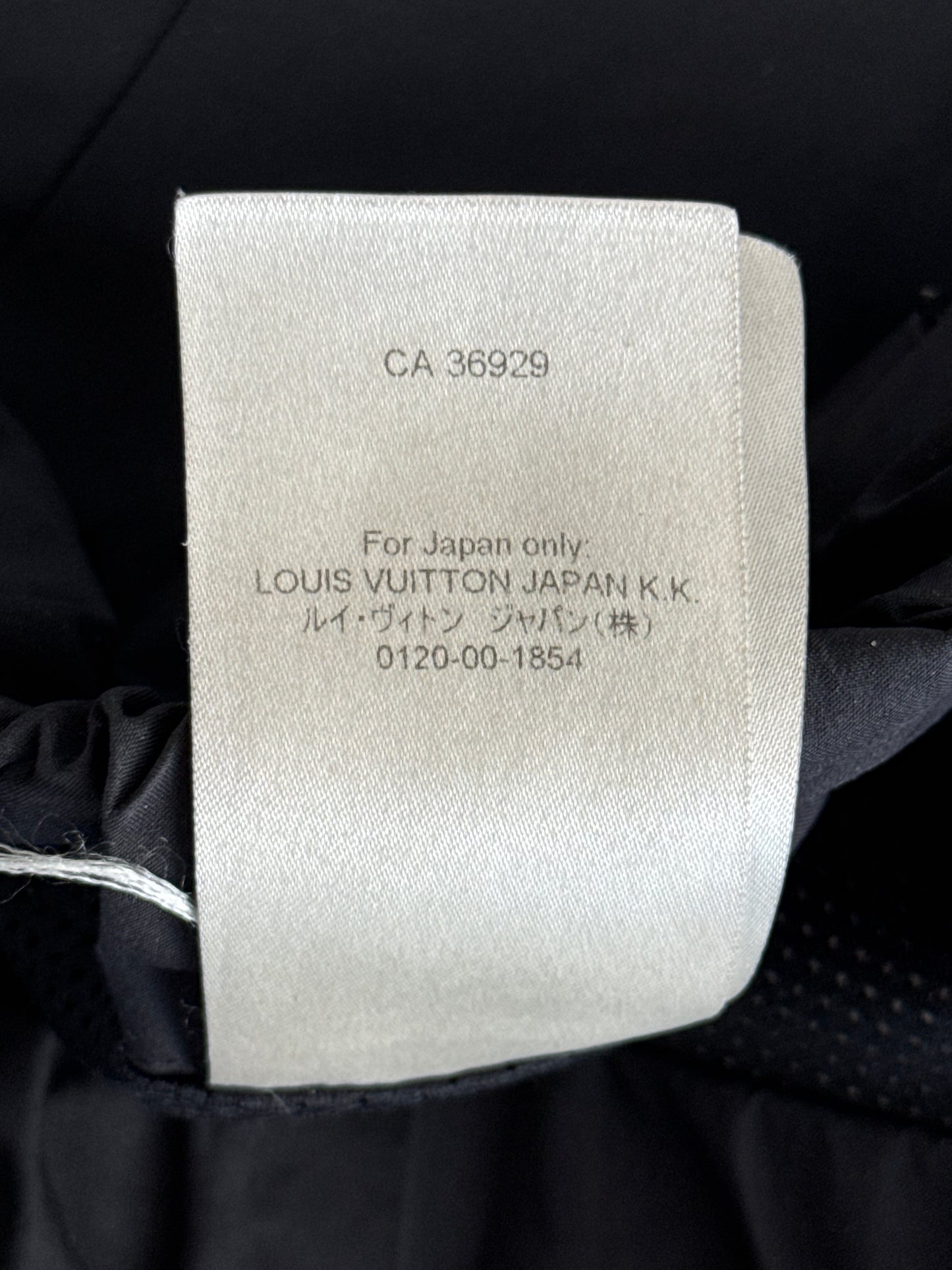 Louis Vuitton Black & Grey 2054 Monogram Heat Reflective Track Pants