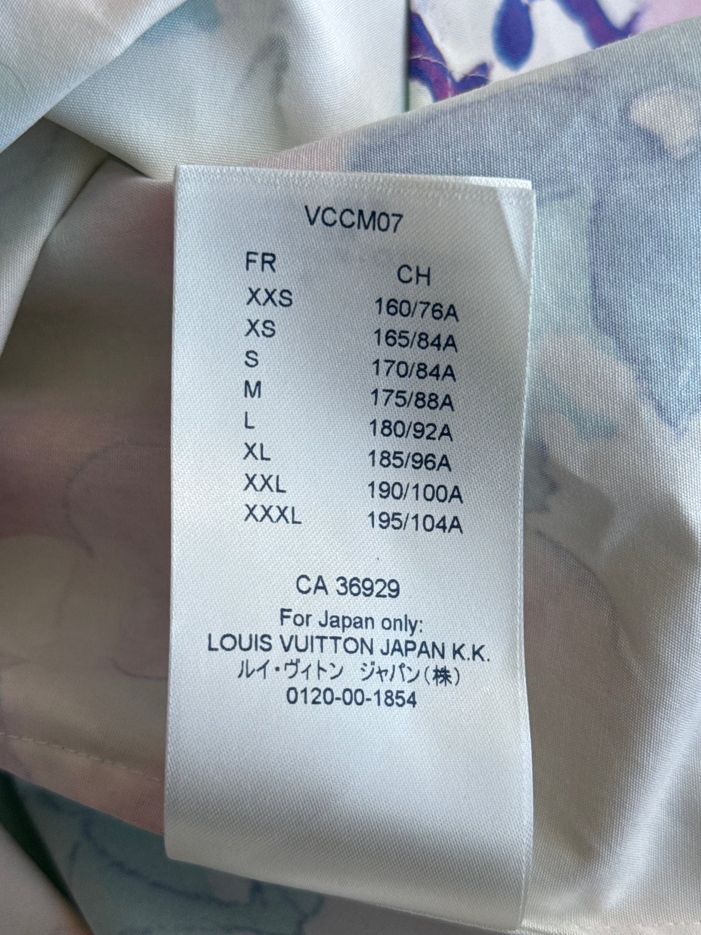 Louis Vuitton Watercolor Monogram Button Up Shirt