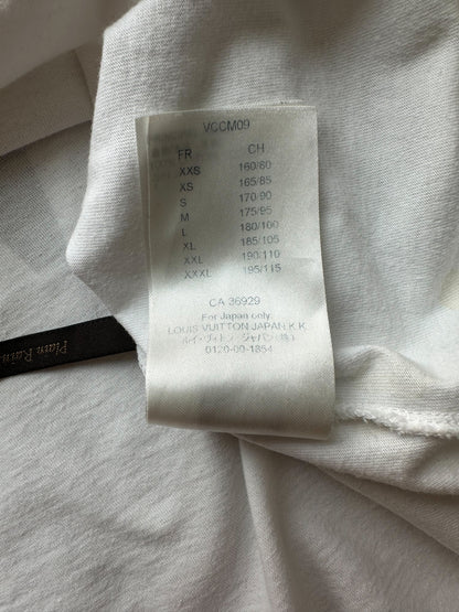 Louis Vuitton White Kansas Winds Graphic Tee