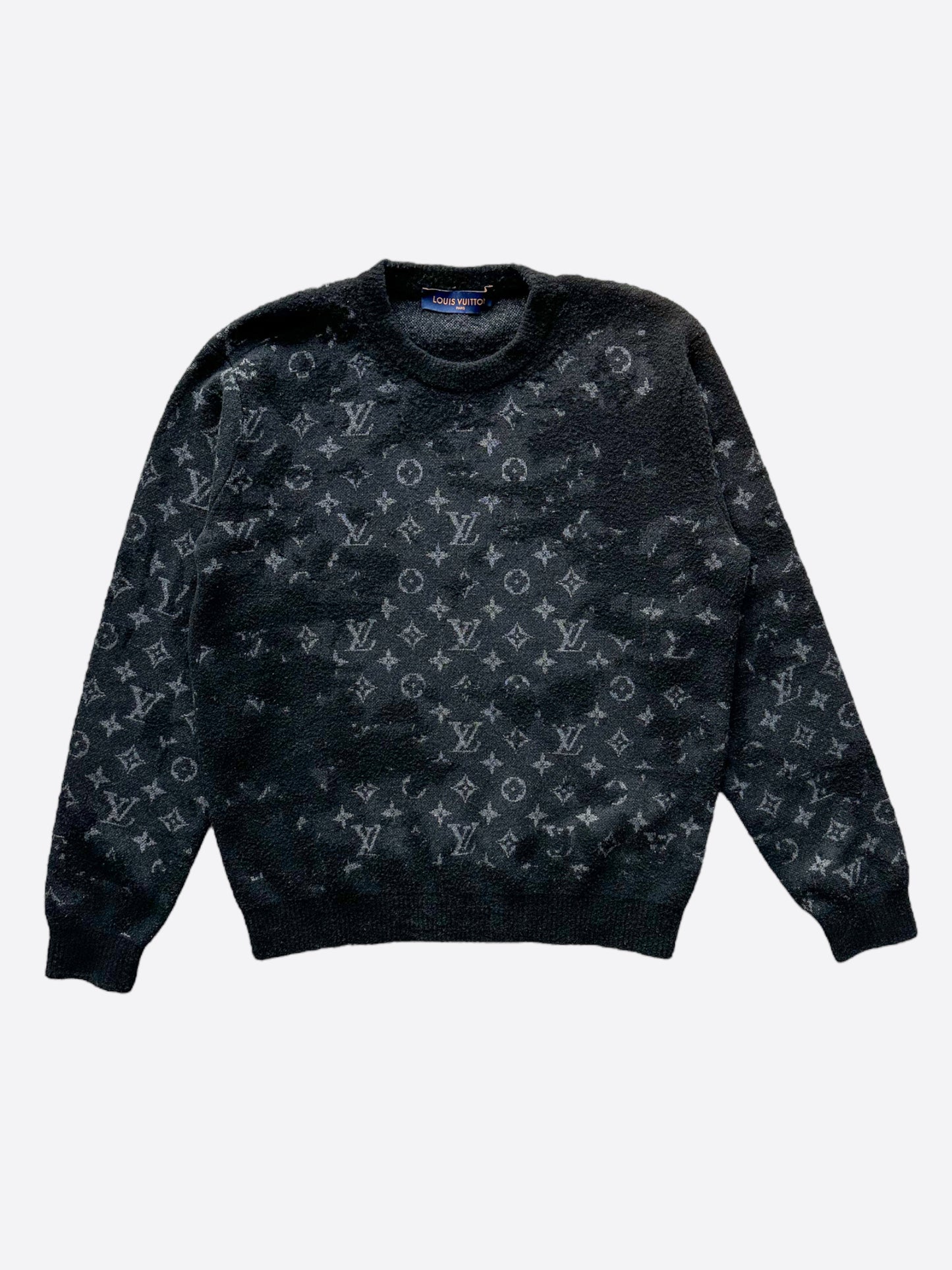 black louis vuitton sweater