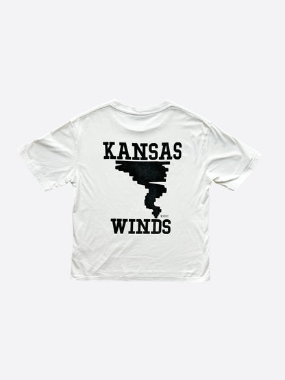 Louis Vuitton White Kansas Winds Graphic Tee