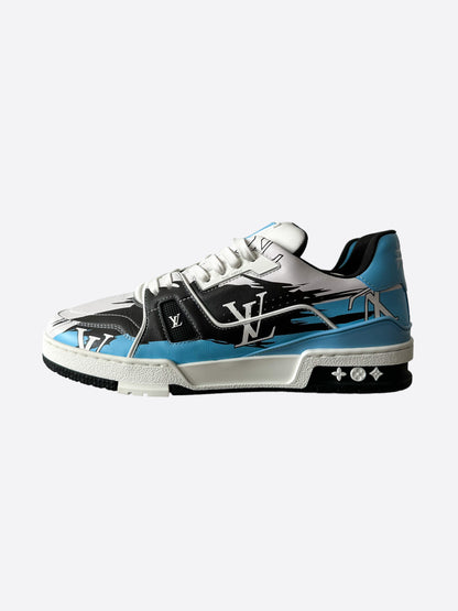 Louis Vuitton Black & Blue Trainers