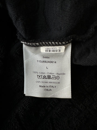 Dior Black Oblique Towel T-Shirt