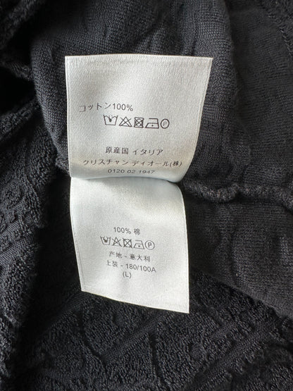 Dior Black Oblique Towel T-Shirt